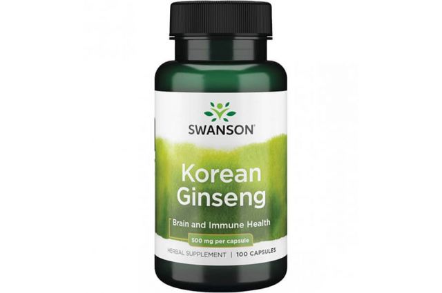 Swanson Korean Ginseng 500mg