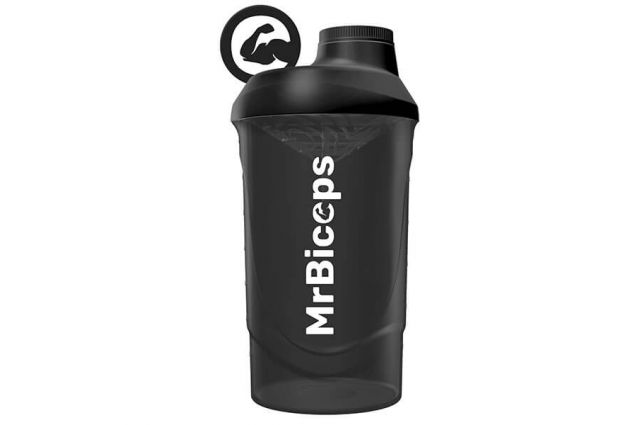 MrBiceps Black Smoked Shaker