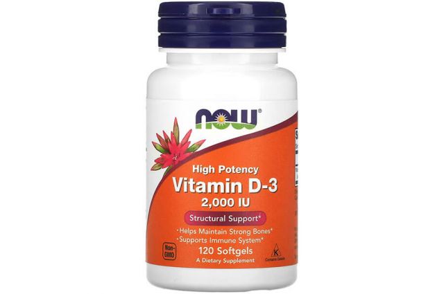 Vitamin D-3 2000IU High Potency 120 caps