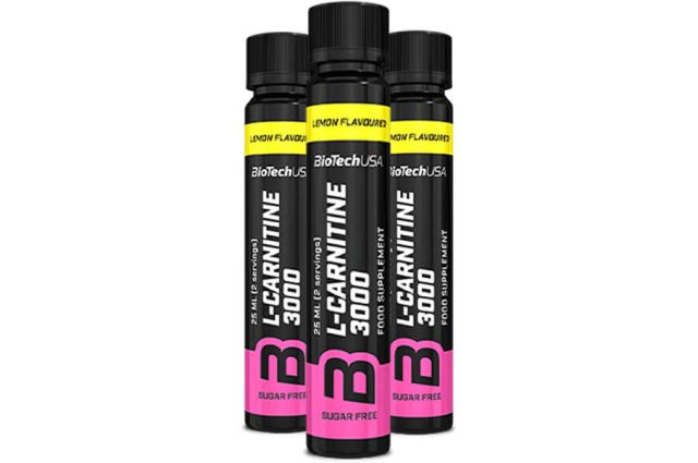 L-Carnitine Amp 3000mg 25ml Orange