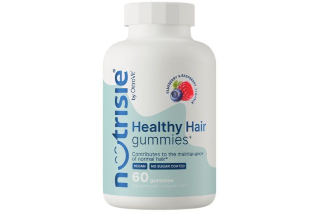 NUTRISIE® Healthy Hair Gummies Blueberry and Raspberry 60 pcs