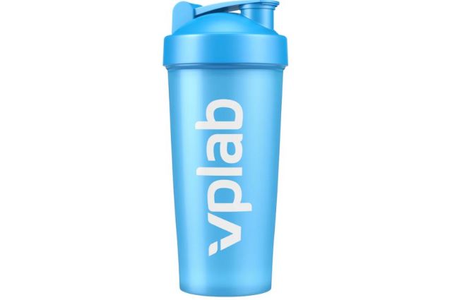Shaker with blender ball 700ml Cyan