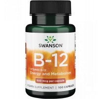 Swanson Vitamin B12 500mcg