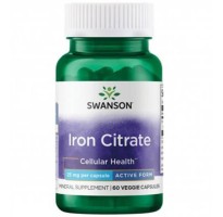 Iron Citrate 25mg 60 cap