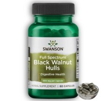 Swanson Black Walnut Hulls 500 mg