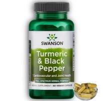 Swanson Turmeric & Black Pepper