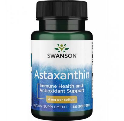 Swanson Astaxanthin 4mg 60kap