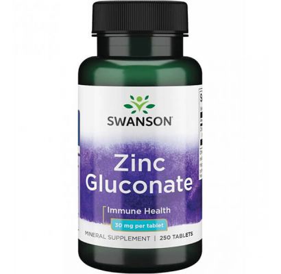 Swanson Zinc Gluconate 30mg