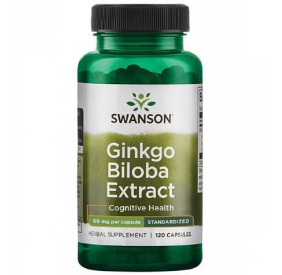 Swanson Ginkgo Biloba Extract 60mg