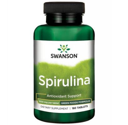 Swanson Spirulina 500mg