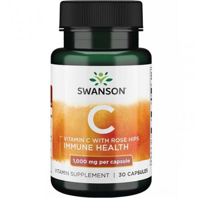 Swanson Vitamin C with Rose Hips 1000mg