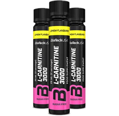 L-Carnitine Amp 3000mg 25ml Orange