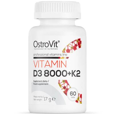 Vitamin D3 8000 IU + K2 60tab