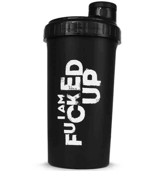 Shaker 700ml Fucked Up Black