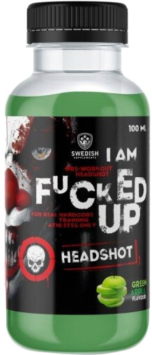 Swedish Supplements I Am F*cked Up Headshot