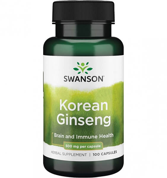 Swanson Korean Ginseng 500mg