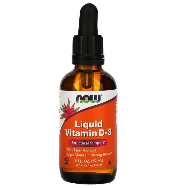 NOW Liquid Vitamin D-3