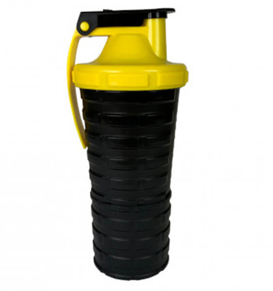 Nuclear Nutrition Shaker Yellow/Black 500 ml