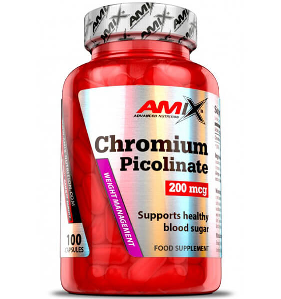 Chromium Picolinate 200mcg 100 caps