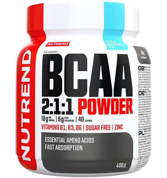 BCAA 2:1:1 Powder 400g Ice Blue Raspberry