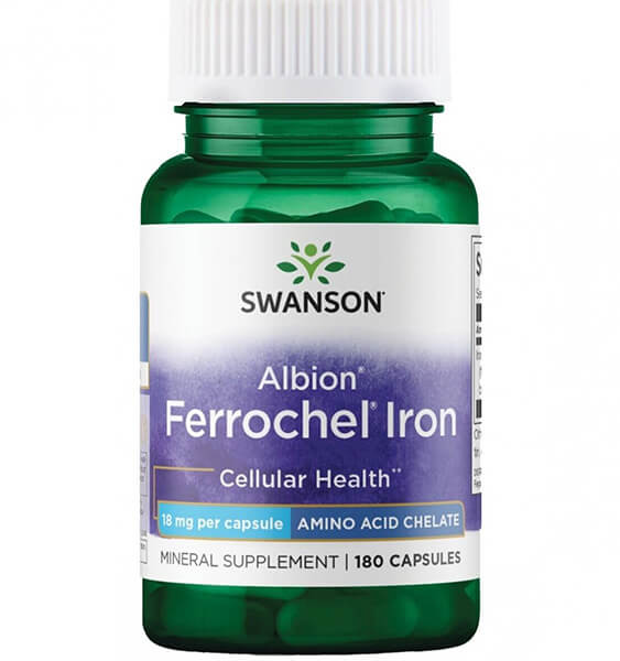Albion Ferrochel Iron 180caps