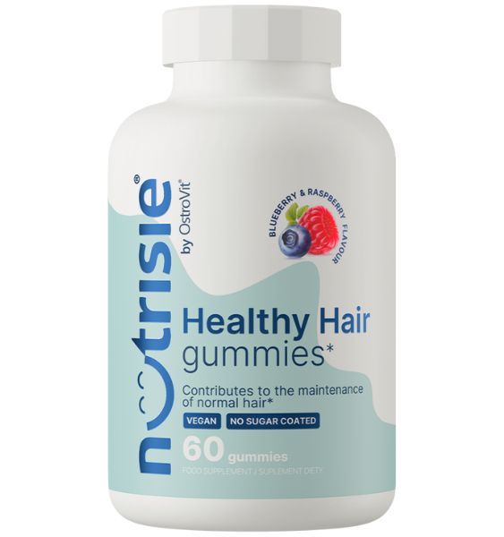 NUTRISIE® Healthy Hair Gummies Blueberry and Raspberry 60 pcs