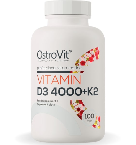 OstroVit Vitamin D3 4000 IU + K2